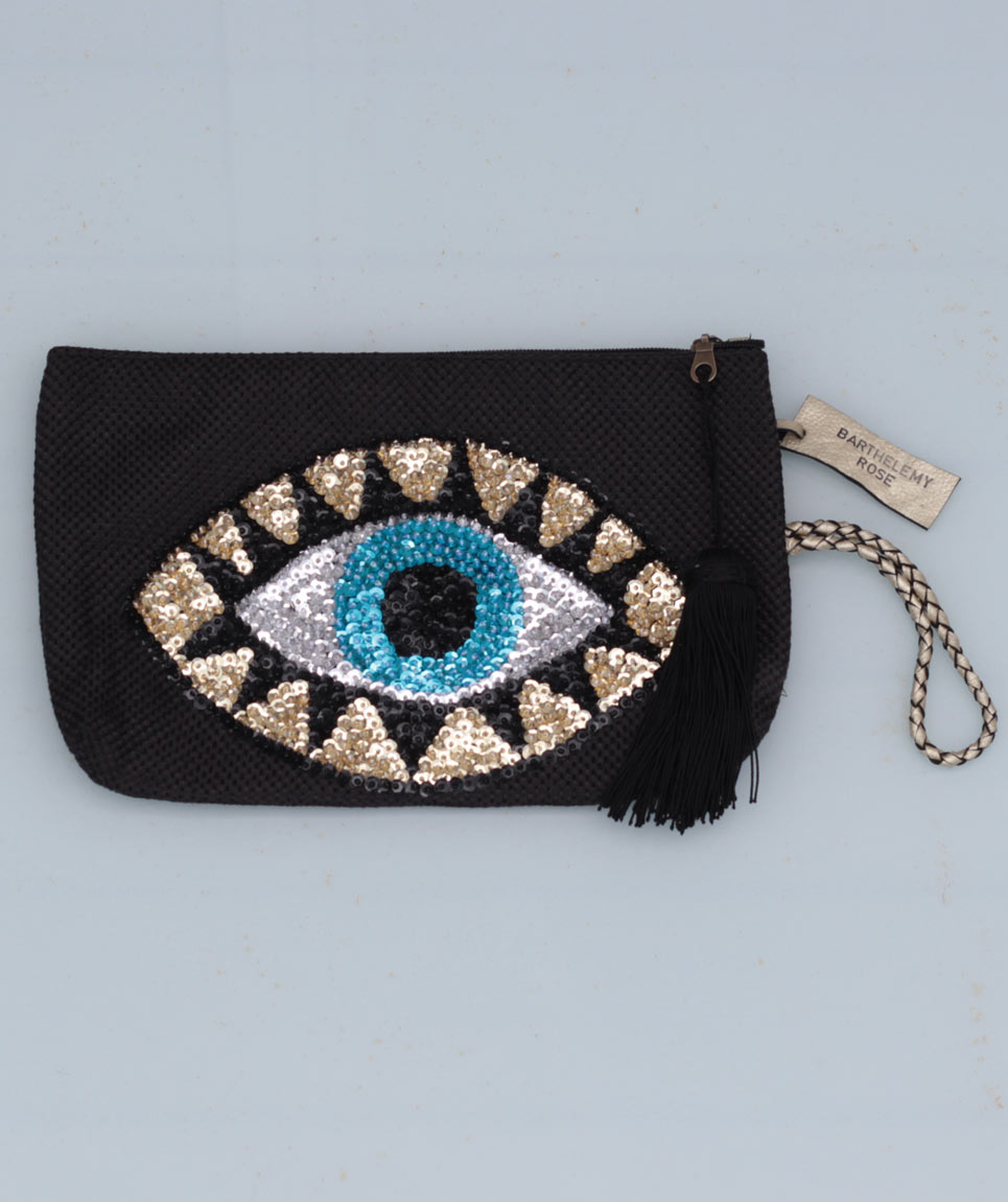 Pochette Evil Eye Noire